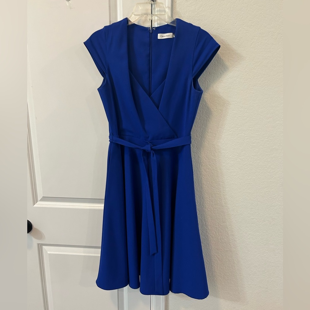 Blue dress